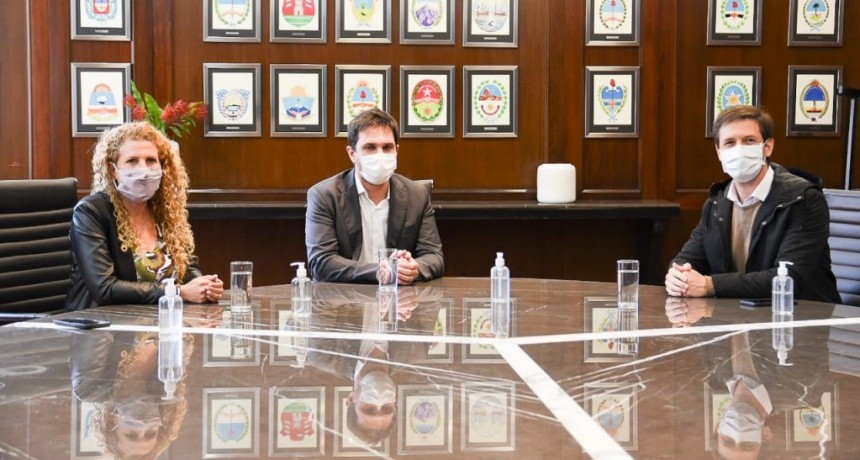 San Vicente: El Intendente Mantegazza se reunió con representantes del Ministro Kulfas