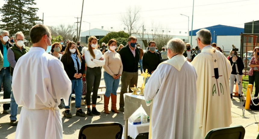 Suipacha: Misa de campaña en La Suipachense