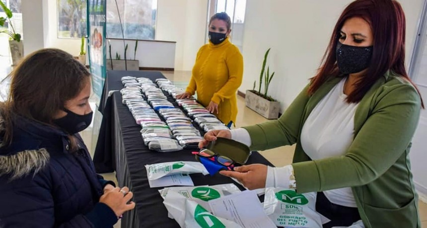 Merlo: Nueva entrega de lentes gratuitos en el distrito