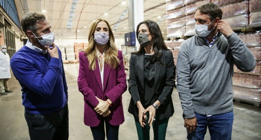 Pilar: Achával y Laurent recibieron a Tolosa Paz, Galmarini y Español en el Parque Industrial