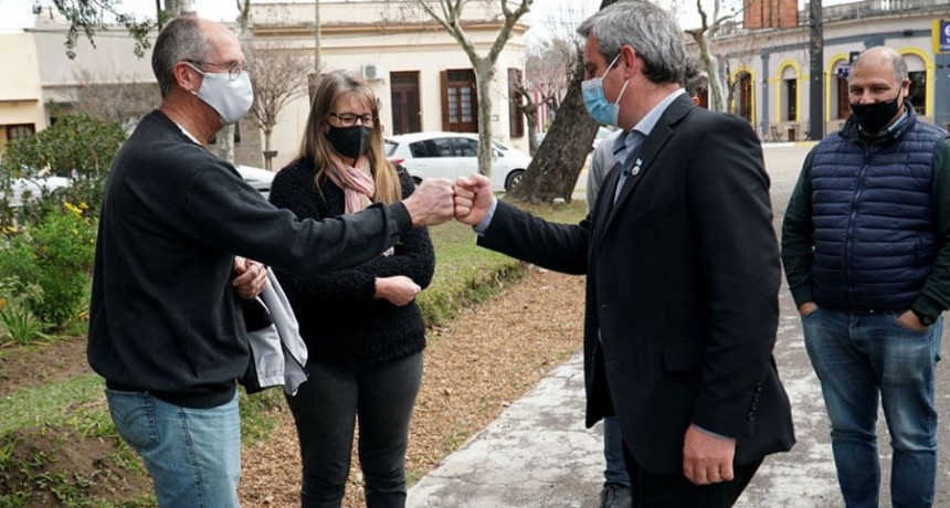 Col&oacute;n (ER): Empieza la obra del nuevo alumbrado en calle San Mart&iacute;n y transversales