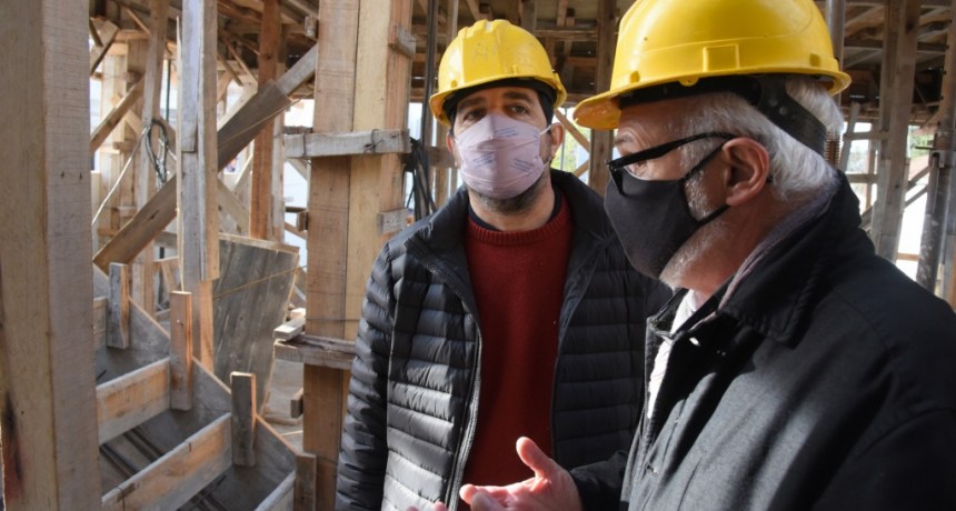 San Martín: Avanzan las obras del nuevo Centro de Salud de Billinghurst