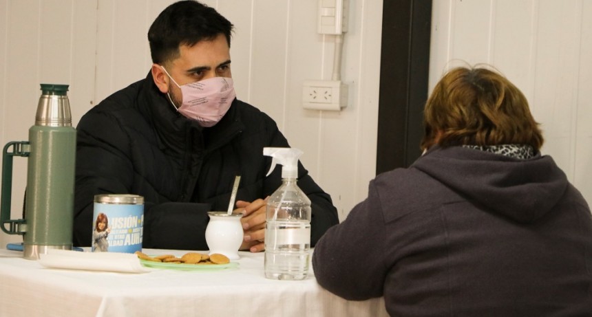C. de Areco: El Intendente Villagrán habló con vecinos de Tres Sargentos