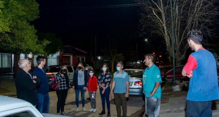 Junín: El Municipio instaló luces LED en el barrio Prado Español  