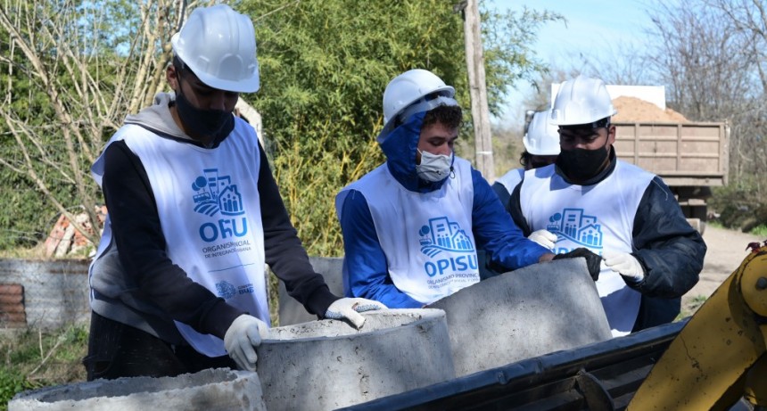 San Vicente: Avanzan las obras en el barrio Biocca