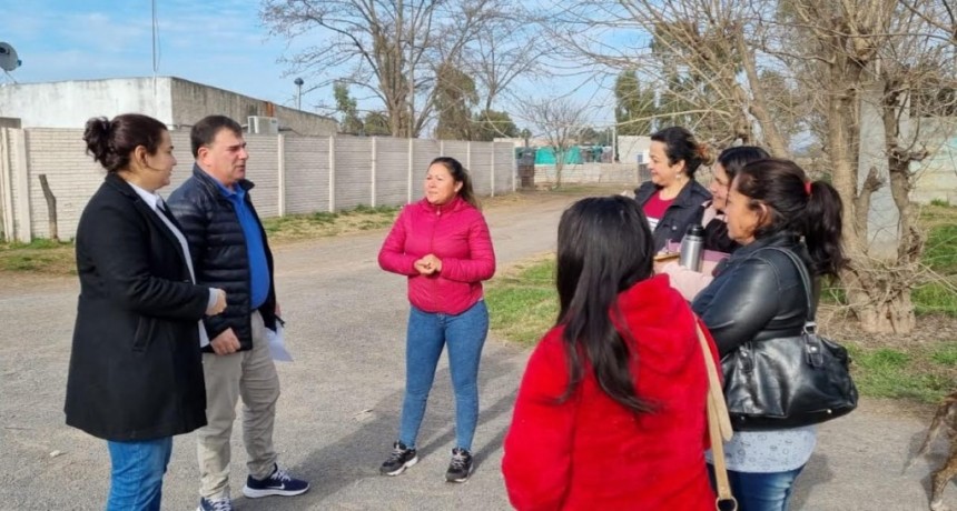 Azul: El Intendente anunció la incorporación de luminarias con tecnología led en Villa Piazza Sur