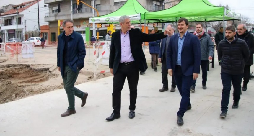 Avellaneda: Los ministros Ferraresi y Katopodis supervisaron obras en Polo Judicial en Sarandí y la avenida Onsari en Wilde