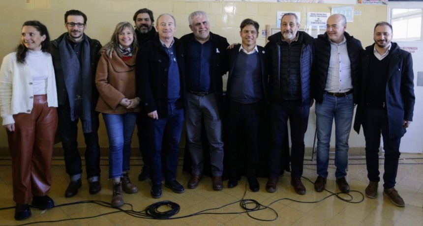 Monte Hermoso: Marcos Fernández acompañó al Gobernador en su visita a la región