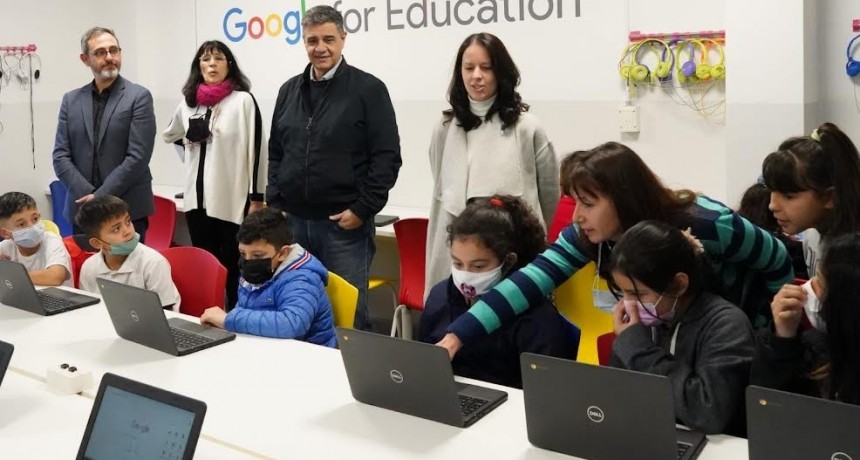 La primera escuela pública Google en Argentina está en Vicente López