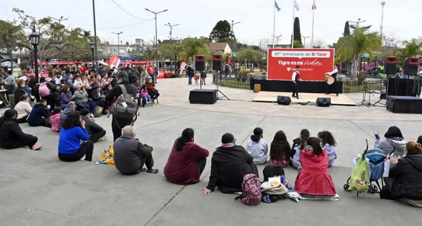 Tigre: En una gran fiesta familiar, El Talar celebró su 87°aniversario con shows, bailes y entretenimiento
