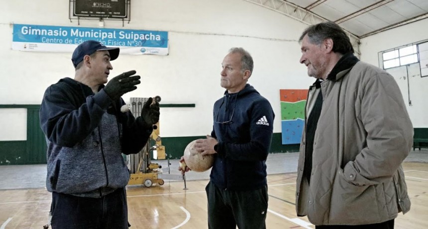 Suipacha: Se colocaron nuevas luces led en el Gimnasio Municipal 