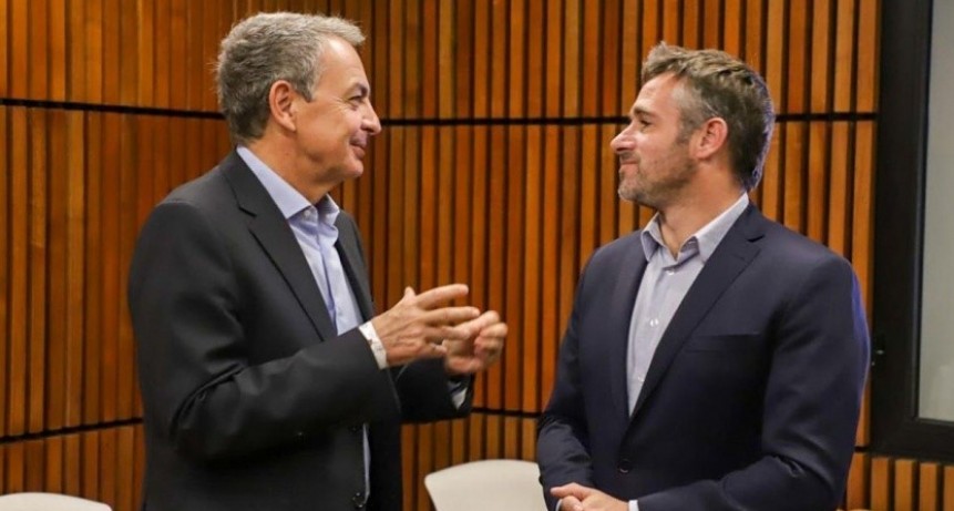 Federico Achával se reunió con los ex presidentes de Colombia y España