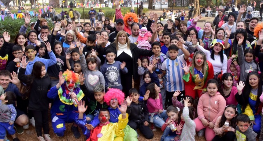 San Martín: Más de 25 mil niñas y niños festejaron su día en las plazas del distrito