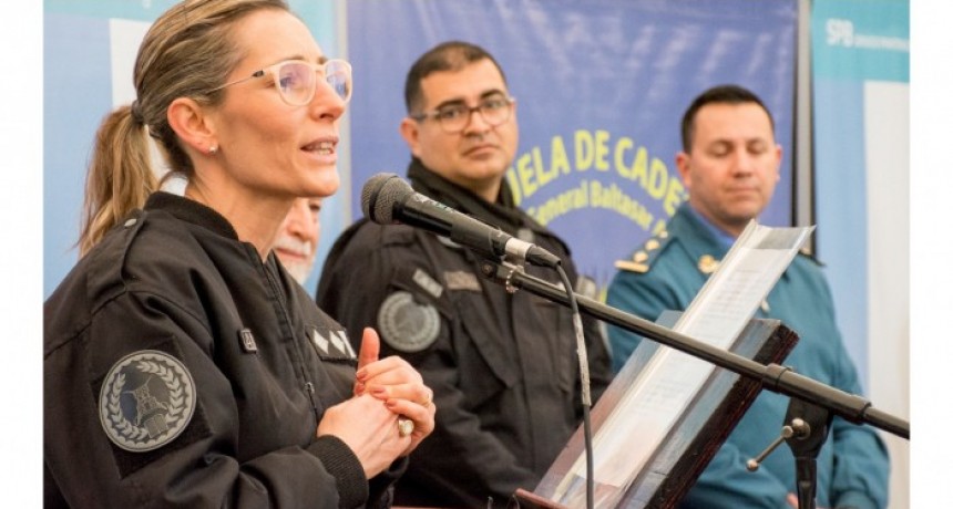 Por primera vez en la historia una mujer conducirá la Escuela de Cadetes del SPB