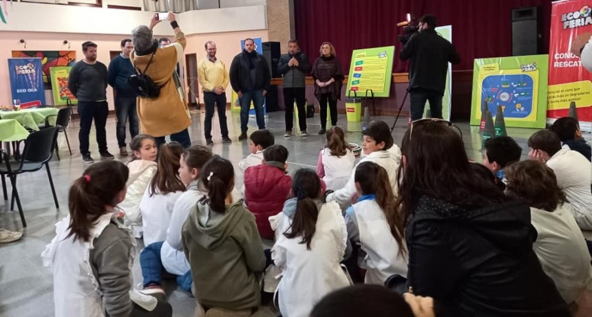 Puan: Castelli y Bilbao realizaron la apertura de la Ecoferia del distrito 