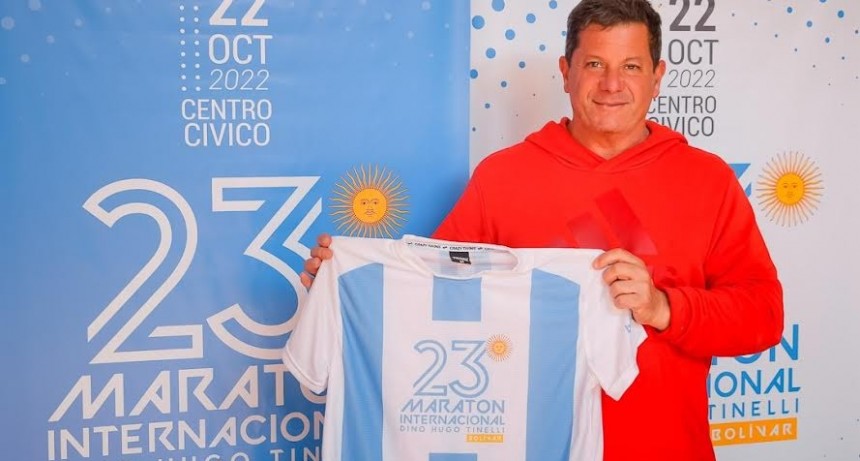 Bolívar: Se lanzó oficialmente la 23° edición de la Maratón Internacional Dino Hugo Tinelli 