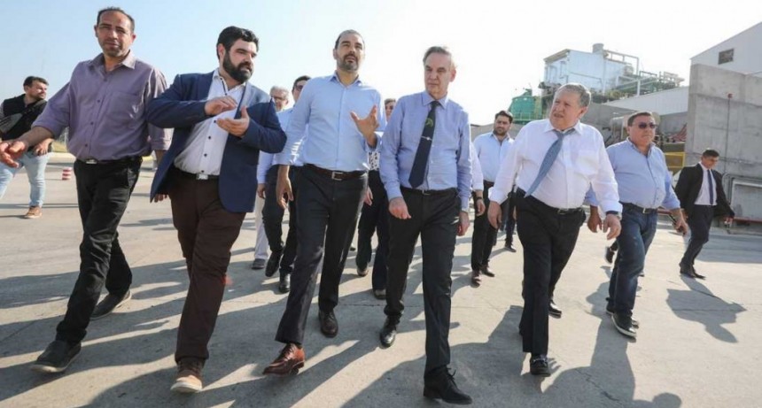 Corrientes: Valdés junto a Pichetto y Puerta, recorrieron el Parque Forestoindustrial de Santa Rosa
