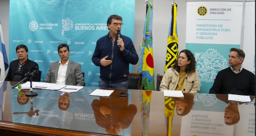 Vialidad licitó obras en siete municipios por más de 2.100 millones de pesos