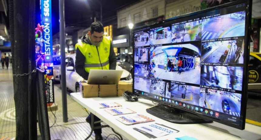 Tres de Febrero: El Municipio renovó la seguridad en el Centro Comercial de Caseros 