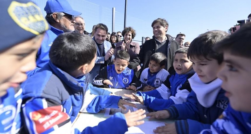 Ituzaingó: Kicillof visitó las nuevas instalaciones del Centro Regional Universitario del partido