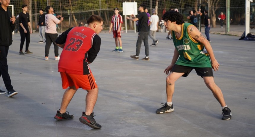 Merlo: Comenzó la Liga Municipal de Básquet 3x3 del distrito 