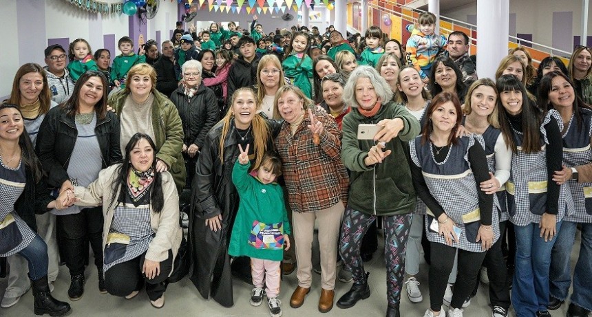 Avellaneda: Magdalena Sierra inauguró el Jardín de infantes municipal N° 37