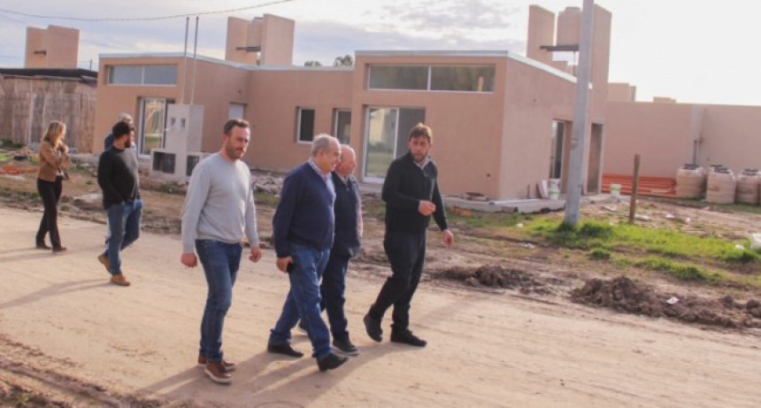 La Provincia avanza con las obras de viviendas en Tapalqué