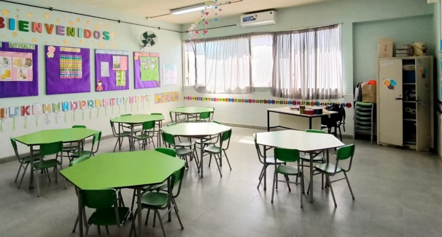 Pte. Perón: La Municipalidad instaló nuevos equipos de refrigeración en la Primaria N°14 