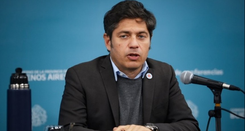 Kicillof enviará un proyecto a la Legislatura para declarar la emergencia de la obra pública nacional en la provincia