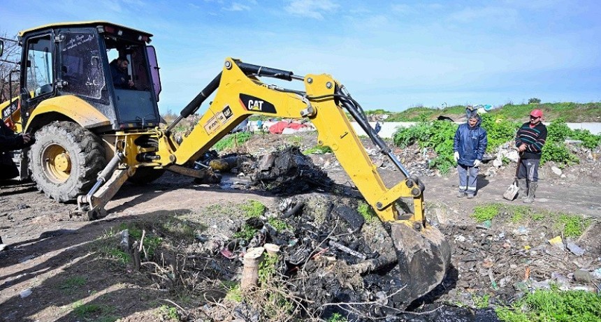 San Mart&iacute;n: El Municipio contin&uacute;a con los operativos integrales de limpieza y mejoras en Carcova