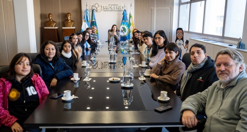 Moreno: Mariel Fern&aacute;ndez recibi&oacute; a estudiantes de Universidades de M&eacute;xico