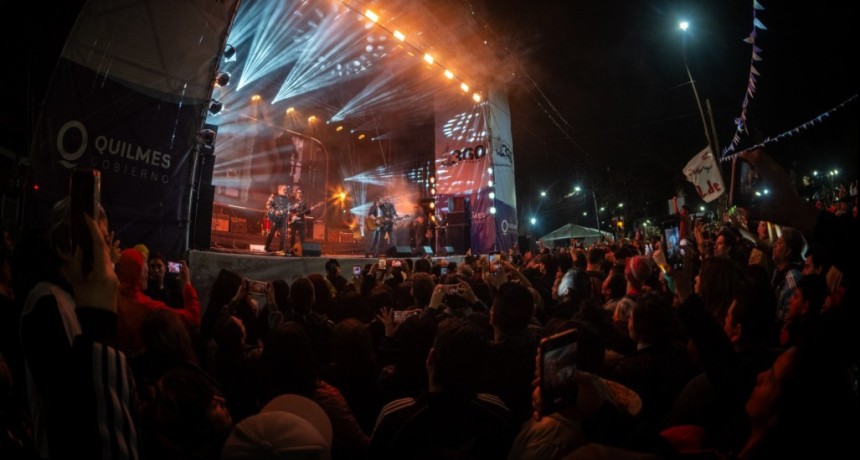 Quilmes: Multitudinario y espectacular cierre a puro rock en los festejos por el 360&deg; Aniversario de la ciudad