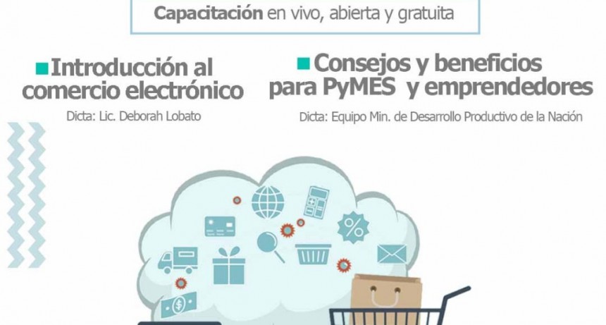 San Andrés de Giles: Capacitación sobre Comercio Electrónico destinado a PyMEs y emprendedores 