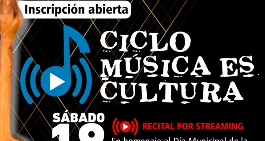Baradero: Ciclo de Música es Cultura, el concierto online que propone el municipio   