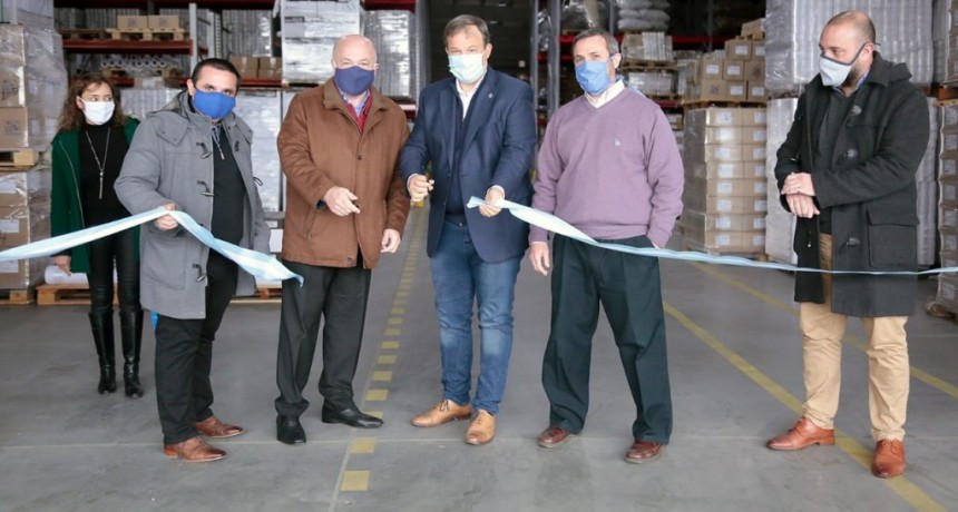 Alte. Brown: Cascallares inauguró el Parque Industrial de Burzaco 