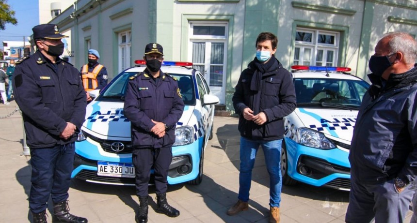 San Vicente: Mantegazza adquirió dos nuevas patrullas para brindar mayor prevención