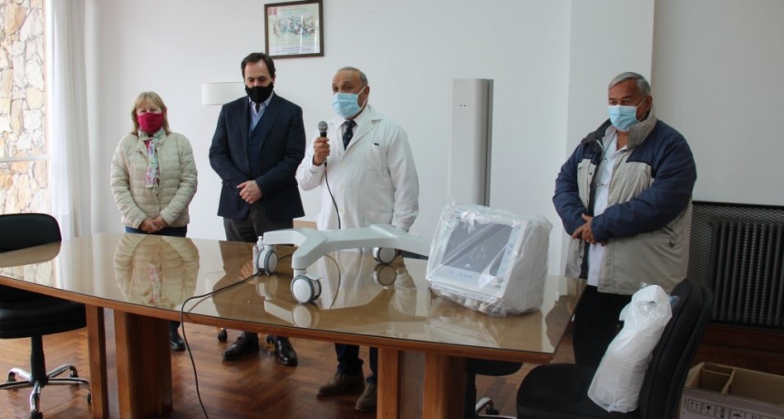Maipú: Importante donación anónima de un respirador artificial al hospital Municipal 