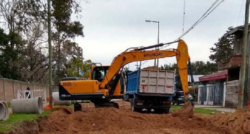 Merlo: Avanza la Obra de pavimentación de la calle San Lorenzo en Libertad 