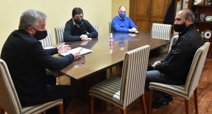 B Blanca: El intendente Gay se reunió con el nuevo Director de Defensa Civil 