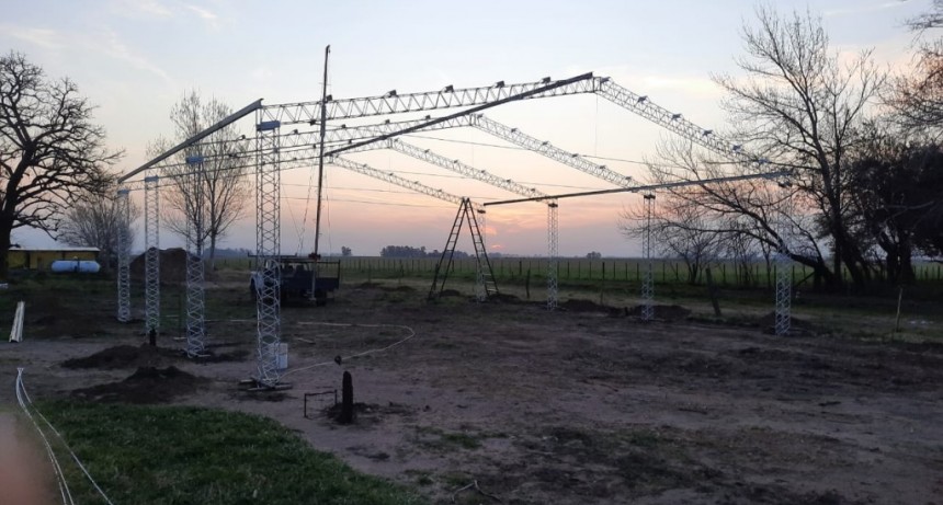 H. Yrigoyen: Inicio de obra en EESA N°1 