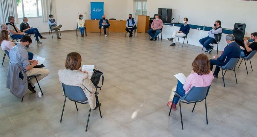 Junín: Petrecca encabezó una nueva reunión de la Mesa Sanitaria local 