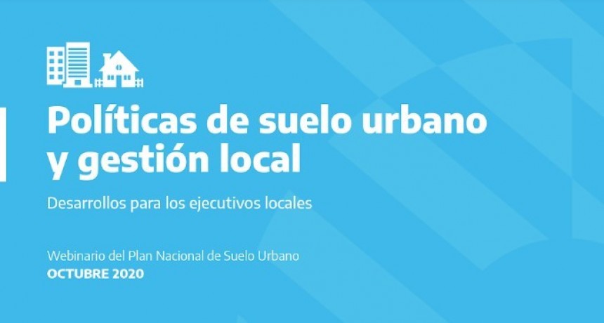 G. Villegas: Capacitación Nacional en Políticas del suelo Urbano y Gestión Local