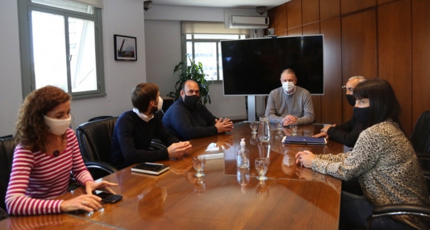 Baradero: El intendente se reunió con el administrador de Infraestructuras Ferroviarias  