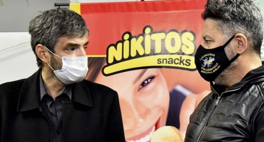 Merlo: El Intendente Menéndez recorrió industrias locales 