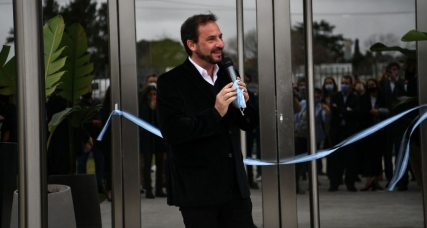 Escobar: Ariel Sujarchuk participó de la inauguración de un centro de diagnóstico médico privado en Ingeniero Maschwitz