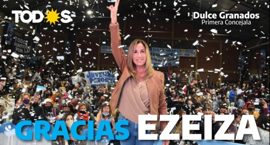 Ezeiza: El Frente de Todos ganó por casi 20% de diferencia