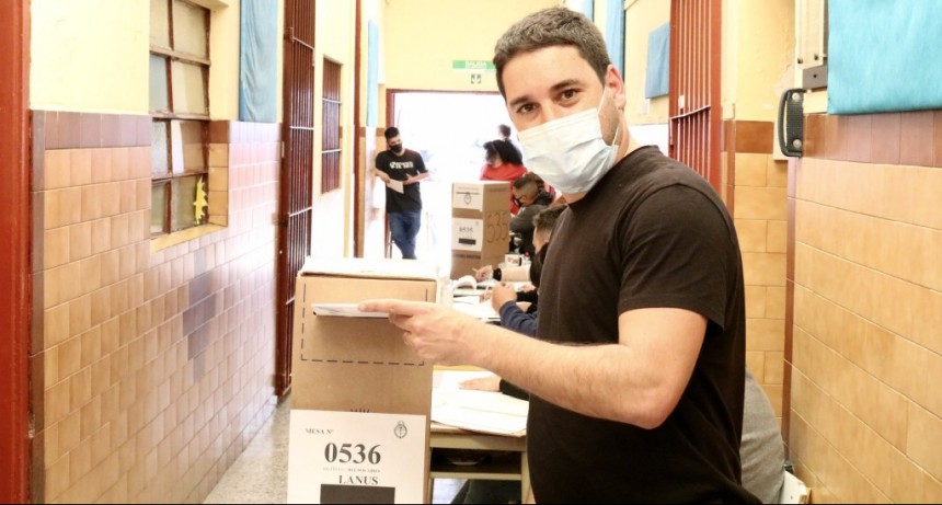 Lanús: El candidato de Juntos, Damián Sala consiguió el triunfo 