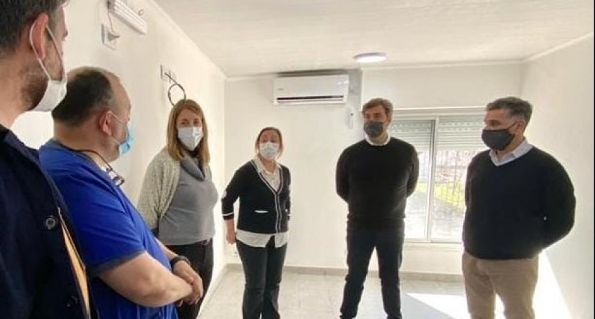 Luján: El Intendente supervisó las obras de ampliación y mejoramiento del Hospital