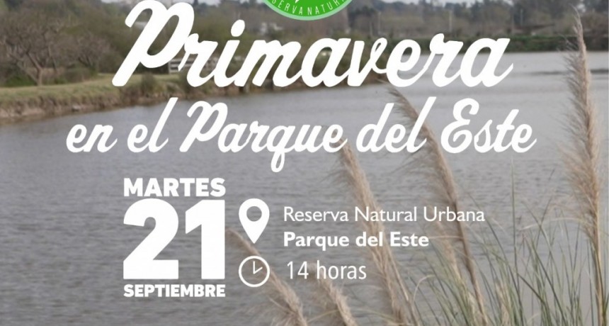 Baradero: El municipio da inicio a la primavera con actividades en la Reserva Natural Urbana “Parque del Este” 