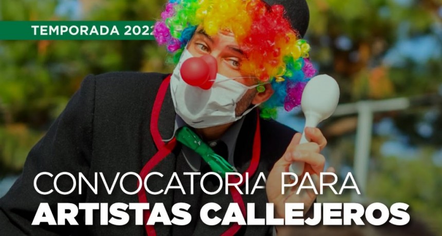 Pinamar: Convocatoria a artistas callejeros para la temporada 2022 